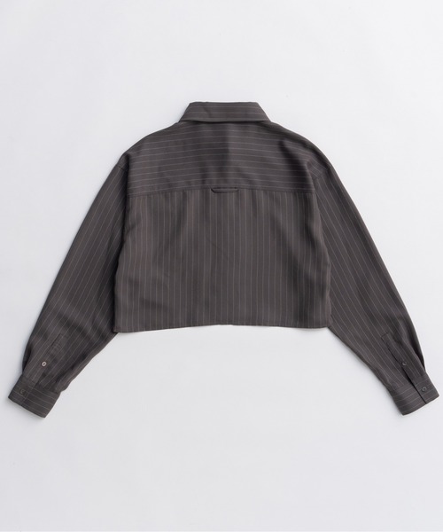 MAISON SPECIAL（メゾンスペシャル） ブラウス シャツ Tuck Stripe