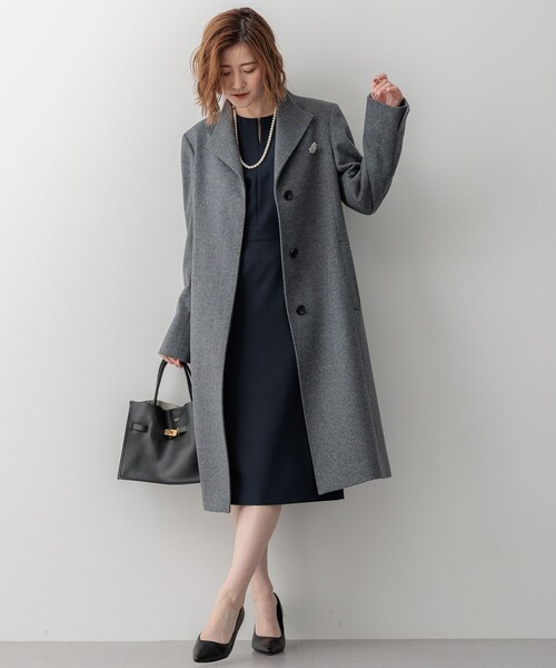 23区（ニジュウサンク） コート アウター ウールカシミヤビーバー