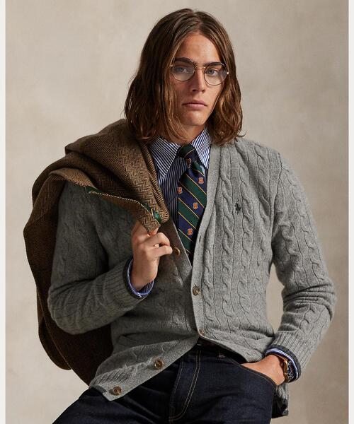 POLO RALPH LAUREN（ポロ・ラルフローレン） カーディガン ケーブル