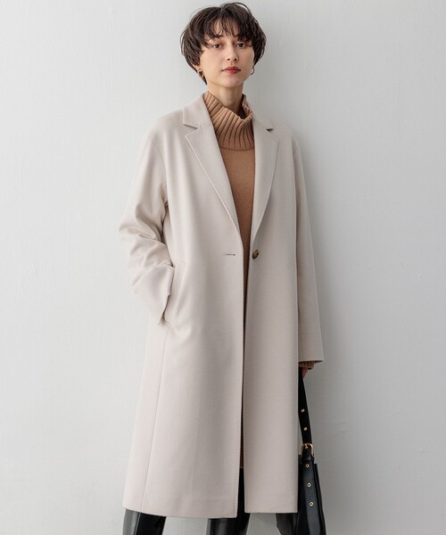コート チェスターコート 「滝沢眞規子さん着用」ウールカシミヤ