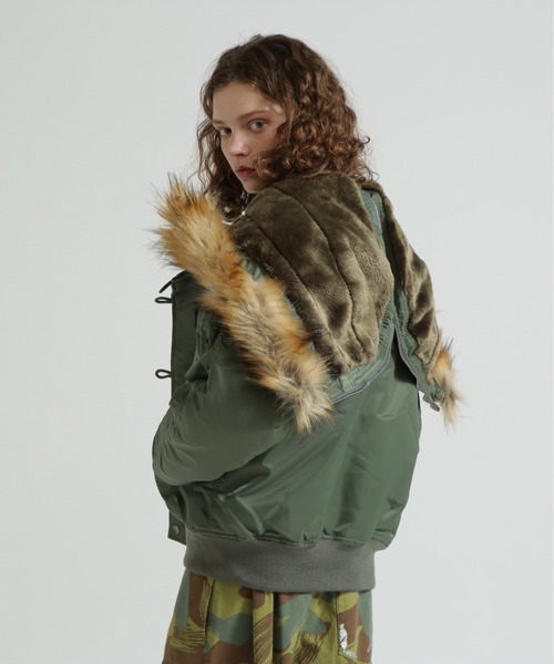 AVIREX（アヴィレックス） ミリタリージャケット モッズコート 「WOMAN