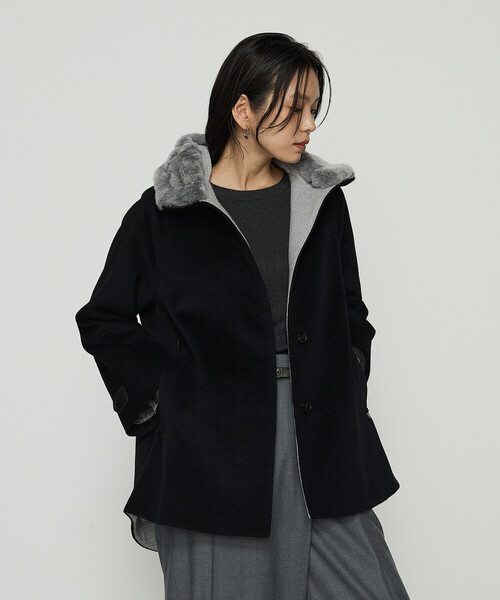 K.T KIYOKO TAKASE（K.T キヨコ タカセ） コート アウター アンゴラ