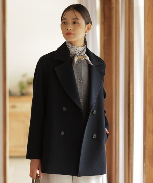 J.PRESS（J.プレス） ピーコート pコート Jackal 140sソフトメルトン P