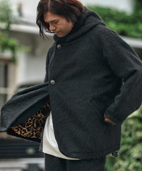 CAMBIO（カンビオ） コート ジャケット mj10835- Far Melton Poncho