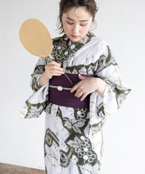 浴衣 有松絞り浴衣2点セット レディース : ZOZOTOWN Yahoo!店 - 通販