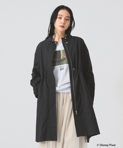 Ray BEAMS（レイ ビームス） ステンカラーコート コート バック タック