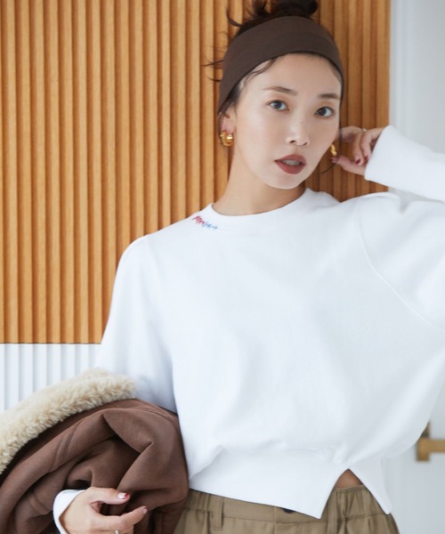 BAYFLOW（ベイフロー） トレーナー スウェット 「知久友里恵さんコラボ