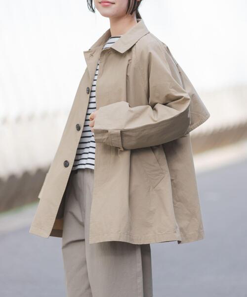 YAECA（ヤエカ） ステンカラーコート S ベージュ レディース