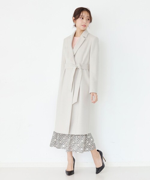 COUP DE CHANCE（クードシャンス） コート チェスターコート 「日本製