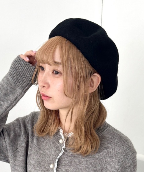 KIJIMA TAKAYUKI（キジマタカユキ） 帽子 ベレー帽 KIJIMA TAKAYUKI