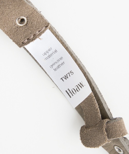 Whim Gazette（ウィム ガゼット） ベルト 「Hoaw.」コンチョベルト