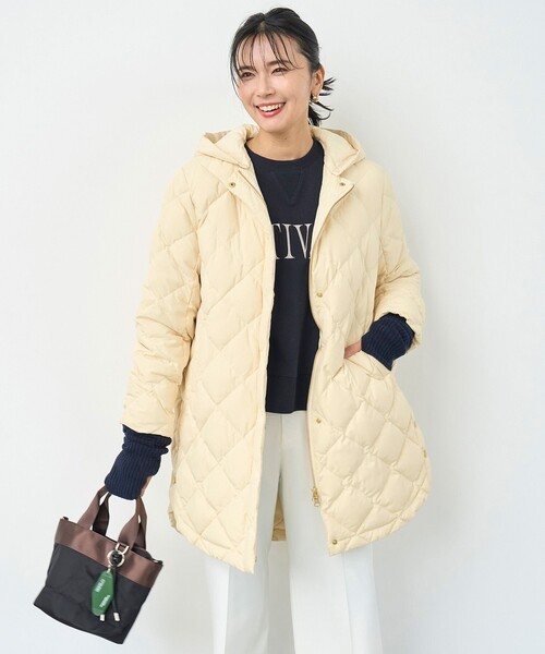 UNFILO（アンフィーロ） ダウンコート ダウンジャケット 「自宅で洗濯