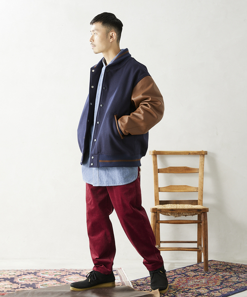 SKOOKUM（スクーカム） スタジャン 「SKOOKUM / スクーカム」MELTON