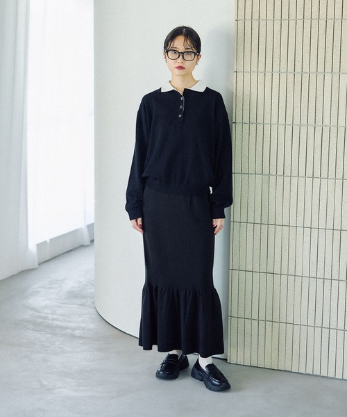 LEPSIM（レプシィム） スカート 12ゲージ裾ボリュームスカート 497461