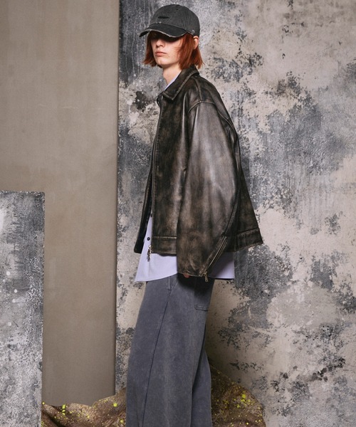 MAISON SPECIAL（メゾンスペシャル） 革ジャン ライダース 「UNISEX