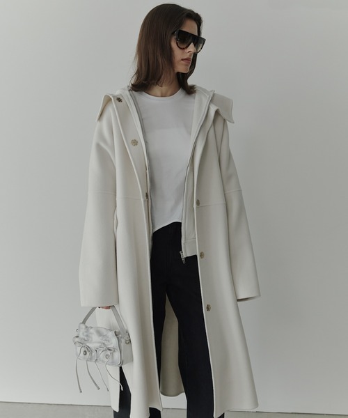 LE CIEL BLEU（ルシェルブルー） コート アウター フードダブル