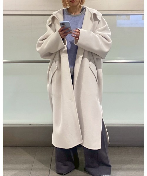 LE CIEL BLEU（ルシェルブルー） コート アウター フードダブル