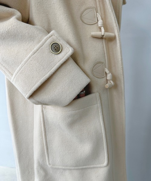 ダッフルコート コート フード ダッフルロングコート FC19W140「Fano