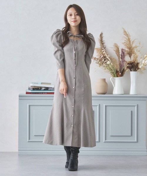 MISCH MASCH（ミッシュマッシュ） ワンピース チドリチェックリボン