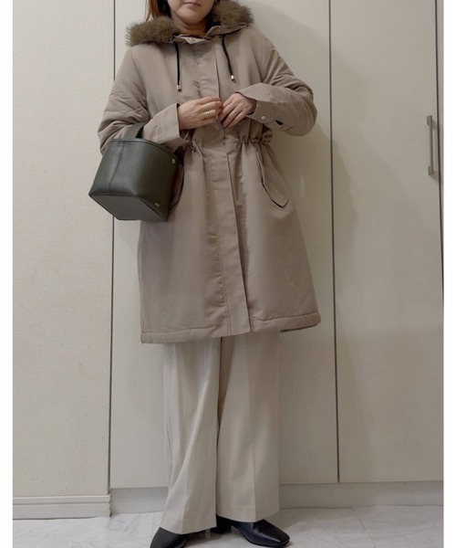 libelle more（リベル モア） モッズコート コート 「撥水加工付」裏