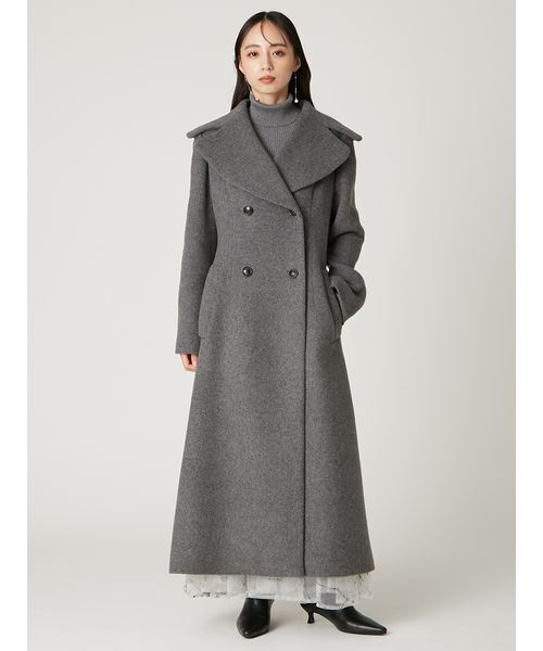 FRAY I.D（フレイ・アイディー） ダッフルコート コート ビッグカラー