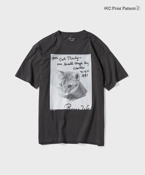 BIOTOP（ビオトープ） tシャツ 「Bruce Weber for BIOTOP」 Photo T