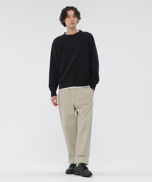 MHL.（エムエイチエル） トレーナー スウェット LIGHT LOOPBACK COTTON