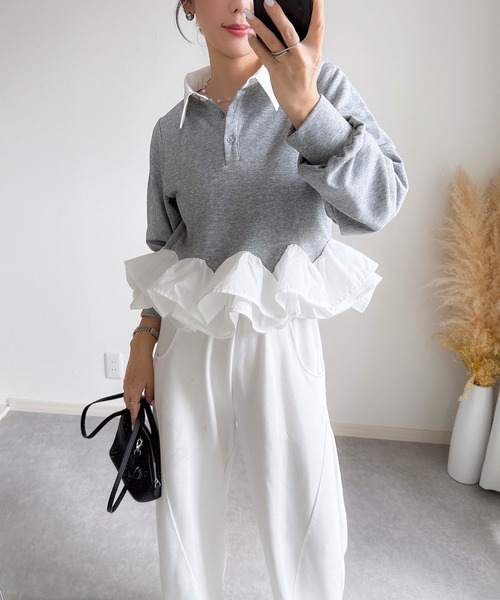 &. NOSTALGIA（ノスタルジア） トレーナー スウェット 「ZOZO限定