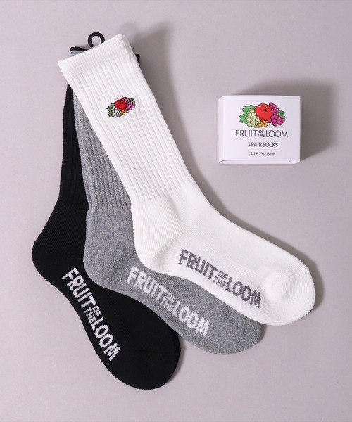 FRUIT OF THE LOOM（フルーツオブザルーム） 靴下 (GA)「FRUIT OF THE