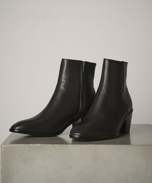 Lui's（ルイス） ブーツ レザーヒールブーツ メンズ : ZOZOTOWN Yahoo