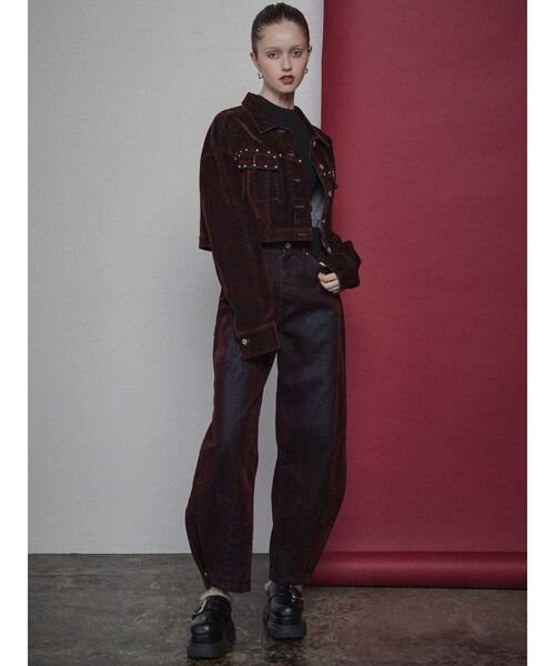 MURUA（ムルーア） ジーンズ デニム デニムパンツ フロッキーバレル