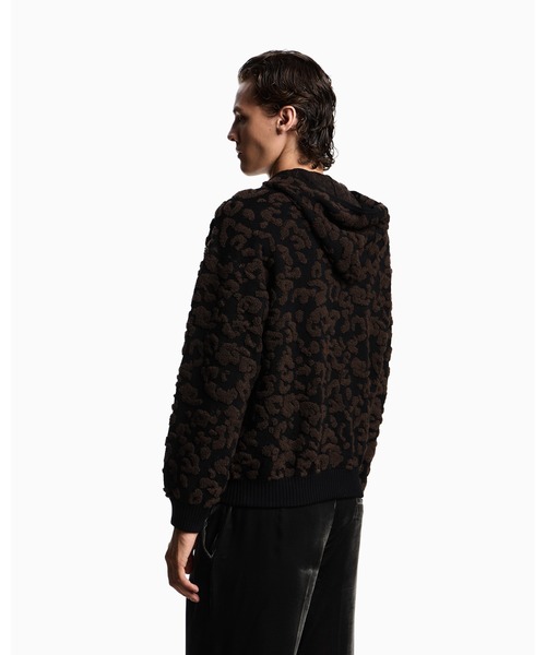 EMPORIO ARMANI セーター ニット 「エンポリオ アルマーニ」フード付き