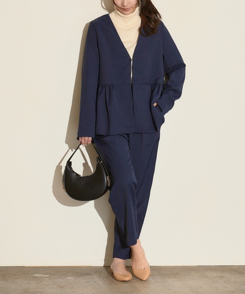 H.TOKYO セットアップ 「セットアップ」ノーカラージャケット