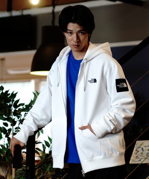 THE NORTH FACE（ザ ノースフェイス） パーカー SQUARE LOGO F/Z