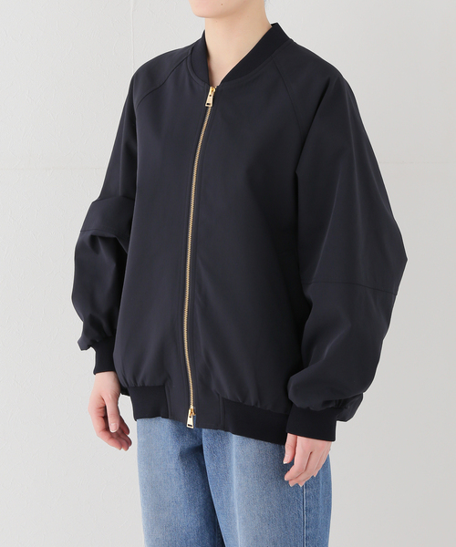 NOBLE（ノーブル） ma1 ma-1 ハイツイストダブルクロスMA-1ブルゾン