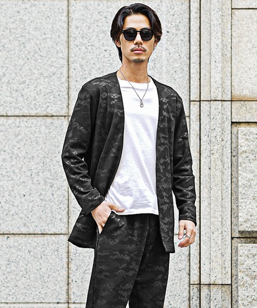 SOMEDIFF（サムディフ） セットアップ 「SOEMDIFF」フクレ型押し総柄