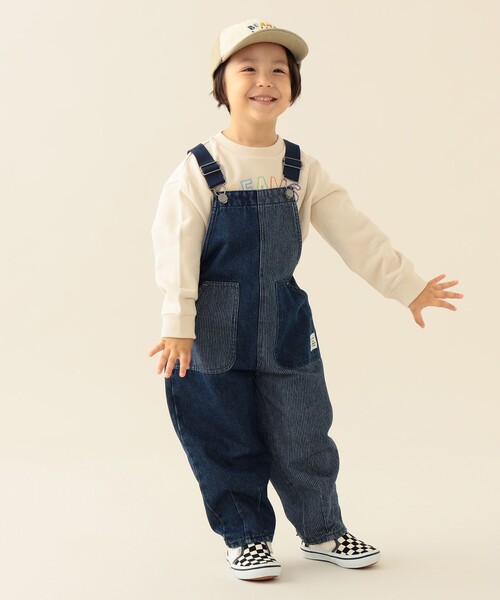 BEAMS mini（ビームス ミニ） サロペット オーバーオール キャンプ