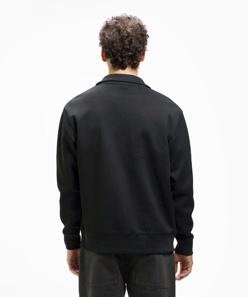 LACOSTE（ラコステ） カーディガン 鹿の子ダブルジップ ハイネック