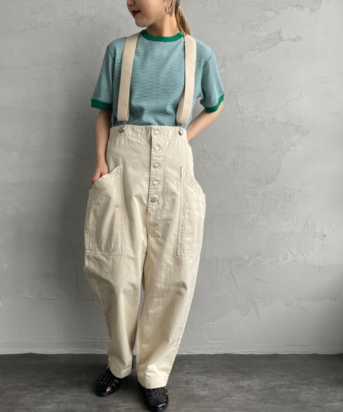 HARVESTY（ハーベスティ） サロペット オーバーオール サスペンダー