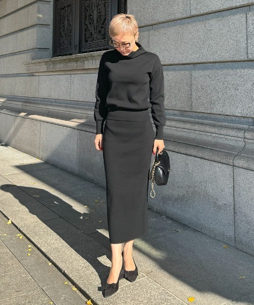 スカート ベーシックニットタイトスカート : ZOZOTOWN Yahoo!店 - 通販