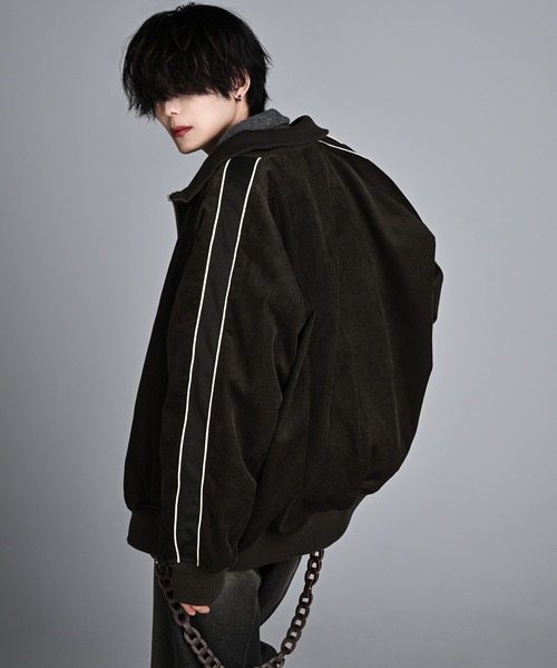 ADRER（アドラー） ブルゾン アウター corduroy line track jacket