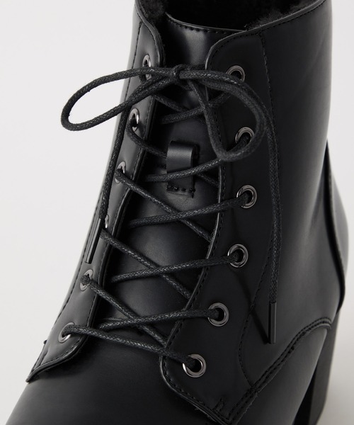 CLEL（クレイル） ブーツ 「CLEL」High Sole Design Heel Boots