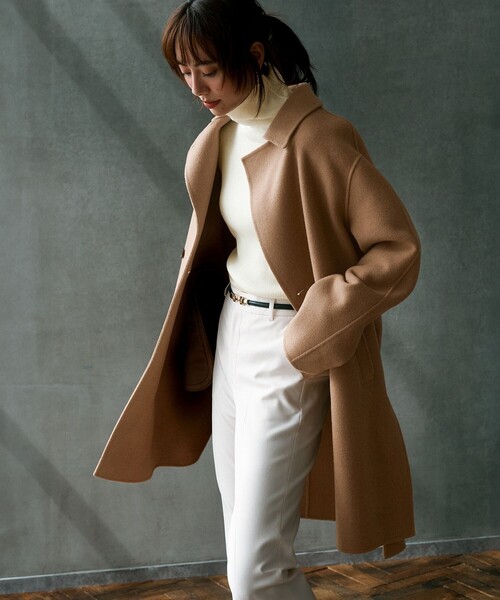 コート チェスターコート 「滝沢眞規子さん着用/Oggi掲載」MANTECOPure