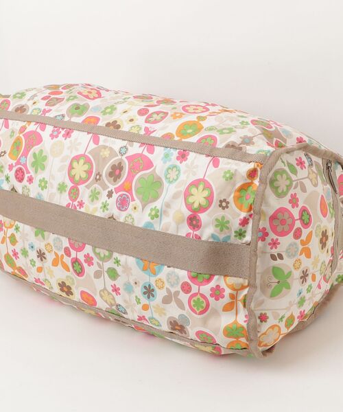 LeSportsac（レスポートサック） 花柄ボストンバッグ - ベージュ