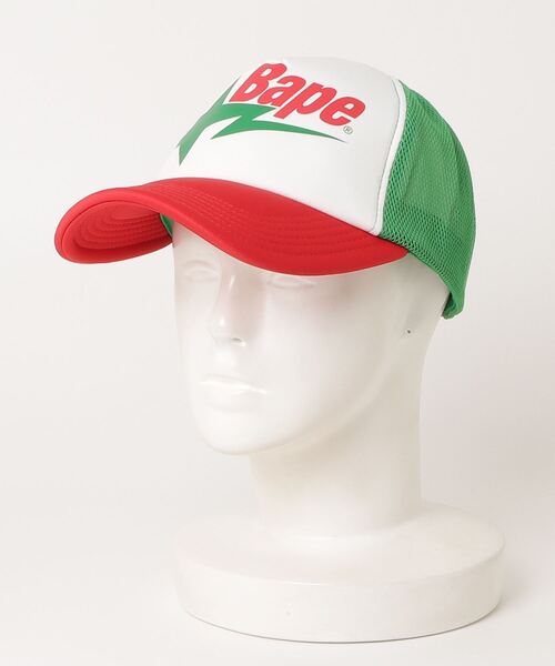 A BATHING APE（アベイシングエイプ） キャップ 帽子 BAPE STA MESH