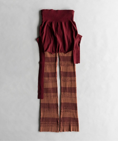 MAISON SPECIAL（メゾンスペシャル） パンツ Cardigan Layered Knit