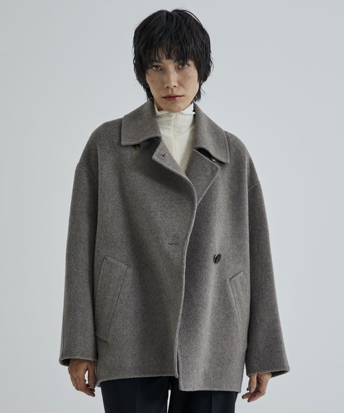 CINOH（チノ） コート アウター 「CINOH/チノ」別注 WOOL CASIMERE W