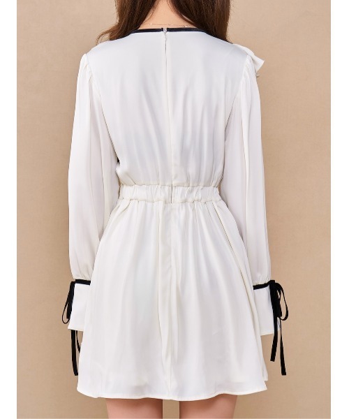 Darich（ダーリッチ） ワンピース ダブルフリルミニワンピース