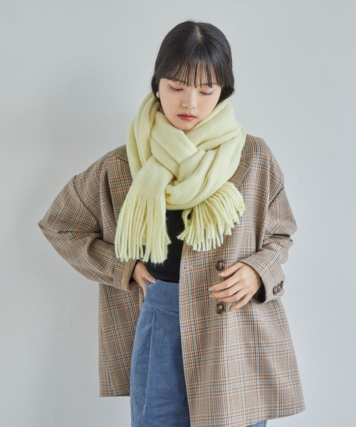 VIS（ビス） ストール マフラー ミンクタッチもちもちストール