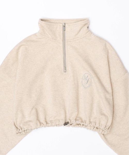 MAISON SPECIAL（メゾンスペシャル） トレーナー スウェット Half Zip